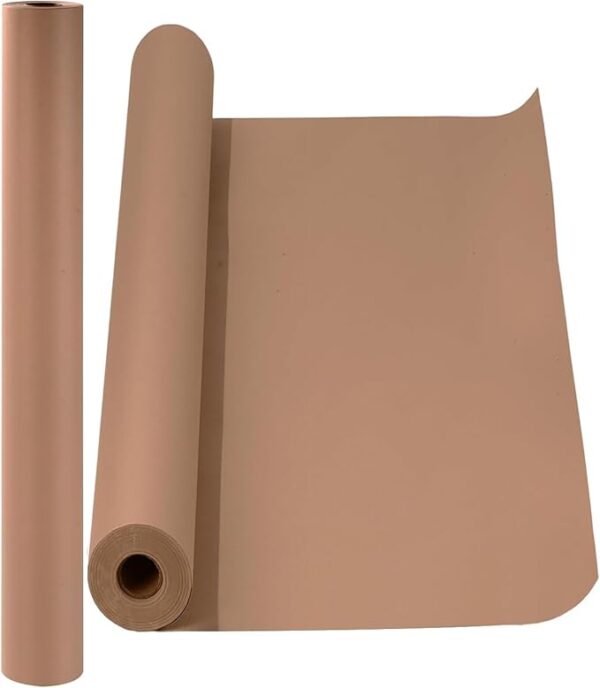 Premify Brown Kraft Paper Roll (90cm X 30m)