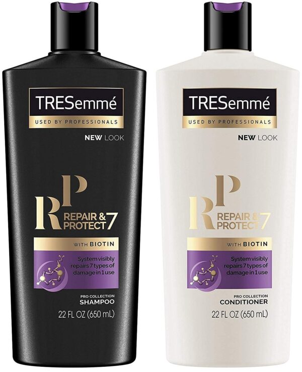 Repair & Protect 7 Shampoo and Conditioner Set with Biotin